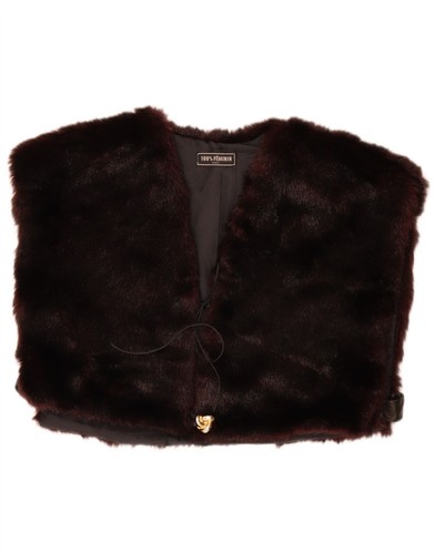 Vintage damen crop kunstfell - damen,
