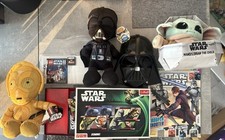 Star Wars Sammlung/Konvolut, Zubehör, Spiele, Plüschtiere Usw. 