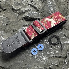 Gitarrengurt Asuka rot für