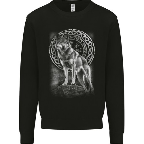 Nordic wolf viking herren - nordic,