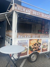 Imbissanhänger Foodtruck mit Stellplatz