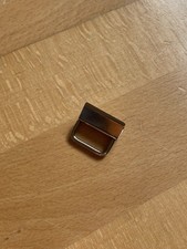 Kurzwaren Rohling für Schlüsselanhänger 25mm Silber Neu