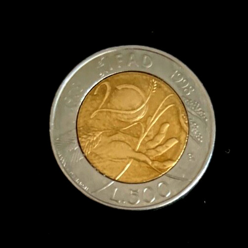 500 lire 1998 - 1998, italien