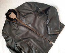 Lederjacke gefüttert, kurz, schwarz Gr. 50 Kapraun