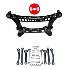 NEUTEILE für Mercedes W210 S210 Achsträger Hinterachse Achse + Querlenker Kraft