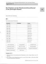 RAAbits Sozialkunde - [..] der Präsidentschaftswahlkampf in den USA - unbenutzt