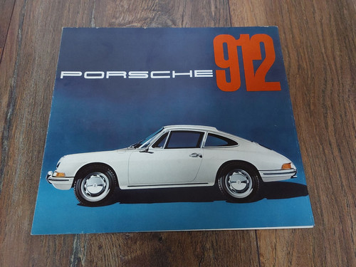 Original prospekt porsche 912 - prospekt,