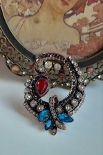 Funkelnde Brosche im Vintage