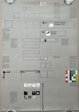 Plakat Poster Otl Aicher Flughafen Piktogramme Design Architektur Grafikdesign