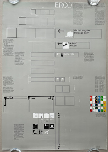 Plakat poster otl aicher - otl,