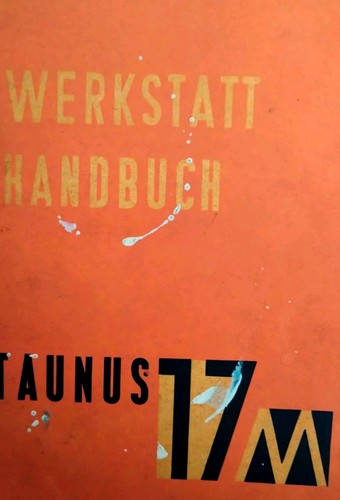 Werkstatthandbuch ford taunus - ford,