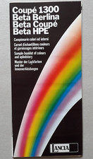 Lancia  Colour & Trim Options