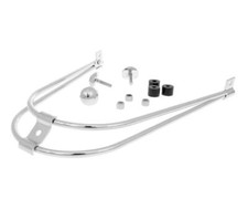 Schutzbügel / Sturzbügel Chrom vorn kompatibel für Piaggio Liberty 50/125 Roller
