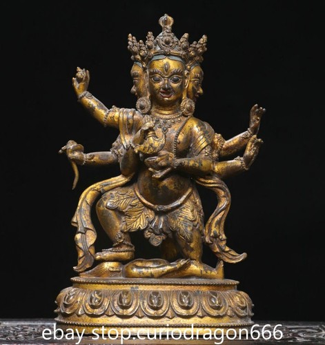 Tibet buddhismus bronze - 12",