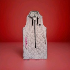 Gusto long steppweste - long-steppweste, xl/xxl
