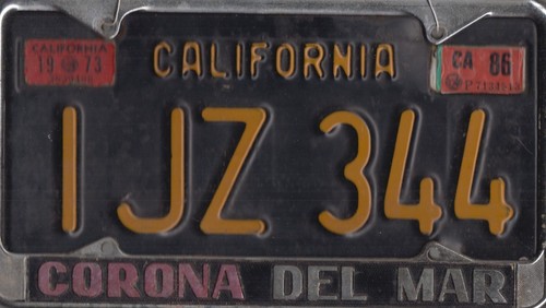 Original auto kennzeichen - us,