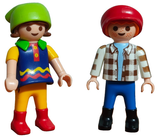 Playmobil figuren mädchen - x2,