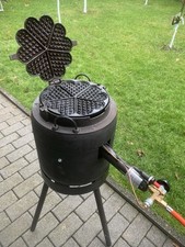 waffeleisen gusseisen Mit Gas
