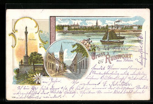 Lithographie ruhrort - lithographie,