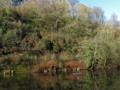 Foto stand paddling auf - up,