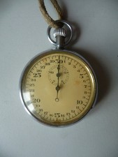 Alte Stoppuhr Militäruhr mit 30 Sekunden-Anzeige 