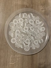 Ikea Glasteller Glas Kuchen Plätzchen Teller Platte Weihnachten ca 32 cm