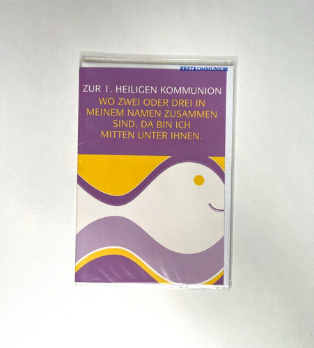 Kommunion geschenkkarte - kommunion,