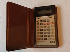 DDR • SR1 Taschenrechner • RFT • Schulrechner + Batterien