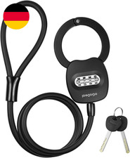 Ogodeal E Scooter Schloss, Handschellenschloss Mit Zahlencode 120 CM, Hochsicher