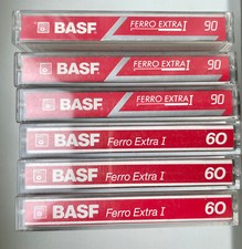 6 Kassetten BASF Ferro Extra