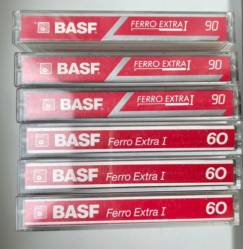 Kassetten basf ferro - 6, extra