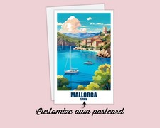 Mallorca Postkarte & Poster