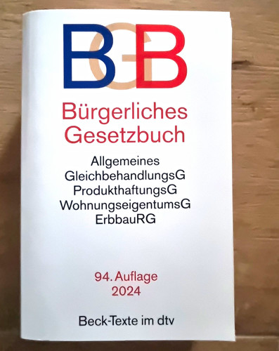 Dtv bgb bürgerliches - bgb,
