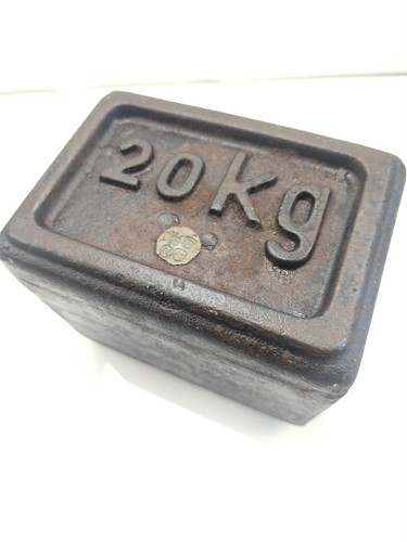 Antik ddr blockgewicht kg - antik,