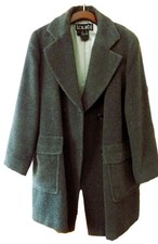 Laurèl leichter Herbst- Wintermantel Kurzmantel 38 grau