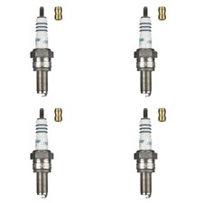 DENSO Zündkerze IU27 Iridium 4er Set (für: Kawasaki ZXR 750 ZX750J 91 )