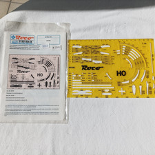 Roco H0  Nr.4570S/40008 Gleisplan-Zeichenschablone, neuwertig in OVP