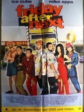 Friday After Next - Ice Cube, John Witherspoon - Videoposter A1 84x60cm gefaltet