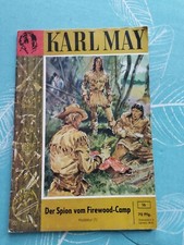 Karl May Der Spion vom Firewood-Camp Heftchen Roman Moewig Verlag Wohl 60er Jahr