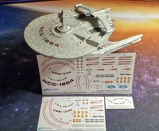 Star Trek Raumschiffe EAGLEMOSS USS RELIANT XL - MIRANDA CLASS XL - NUR AUFKLEBER