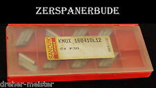 8 Wendeplatten KNUX 160410L12 S4 P30  SANDVIK Neu, mit Rechnung