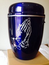 Urne Neu mit Absenkschnüre Mensch Human Schmuckurne Bestatter  Friedhof