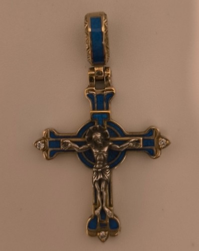 Kreuz anhänger silber - anhänger, 925