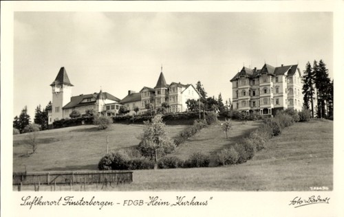 Finsterbergen friedrichroda - ak,