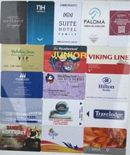 Aral Super Card -17 verschiedene Hotel Keycards