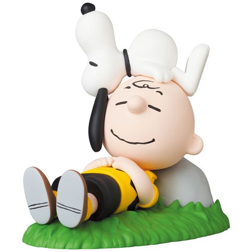 Napping charlie brown - brown, &