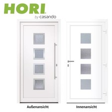 Kunststoff Haustür anthrazit