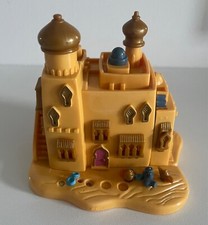 Polly Pocket Disney 1995 Aladdin Agrabah mit 3 Figuren Bluebird Vintage