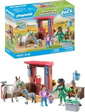 Playmobil Tierarzt-Set Esel – Rettung & Pflege, 38 Teile, Ab 4 Jahre