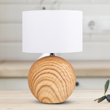 Tischleuchte woody keramik - woody, /